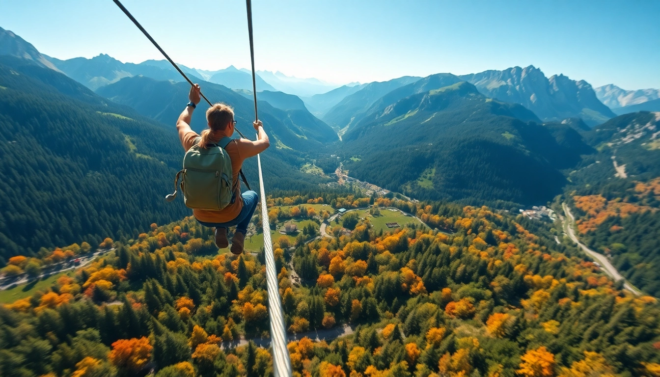 Doživite Bovec zipline in slikoviti dolini Učja s spektakularnimi razgledi.