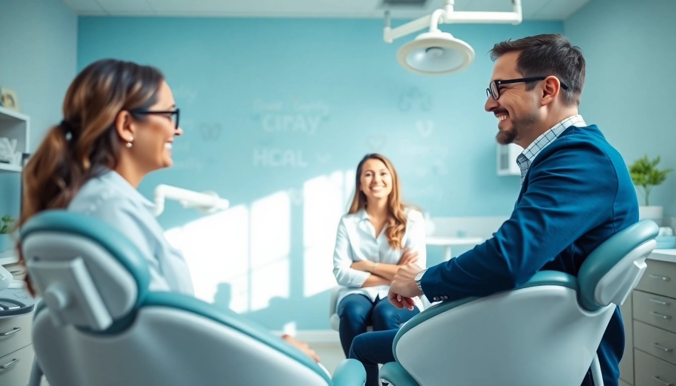 Consult with an orthodontist Myrtle Beach in a friendly clinic setting with cheerful dental professionals.